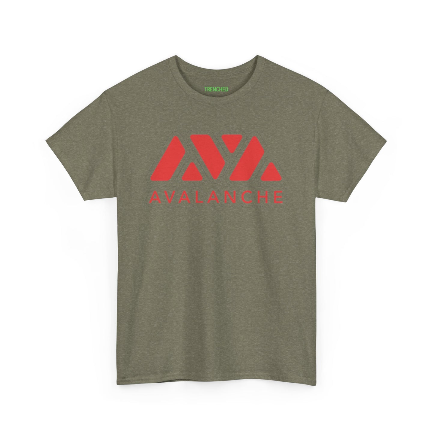 Avalanche Graphic Tee (AVAX) (Front Logo)