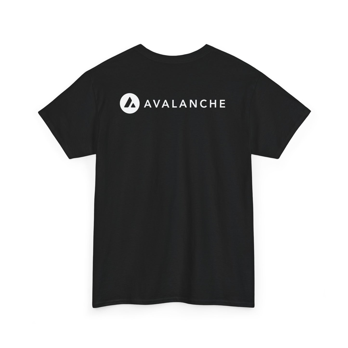 Avalanche Diagram Graphic Tee (AVAX) (Front & Back Logo)
