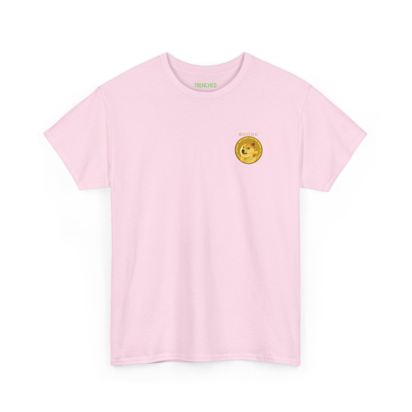 $DOGE Coin Polo Tee (Front & Back Graphic Logo)