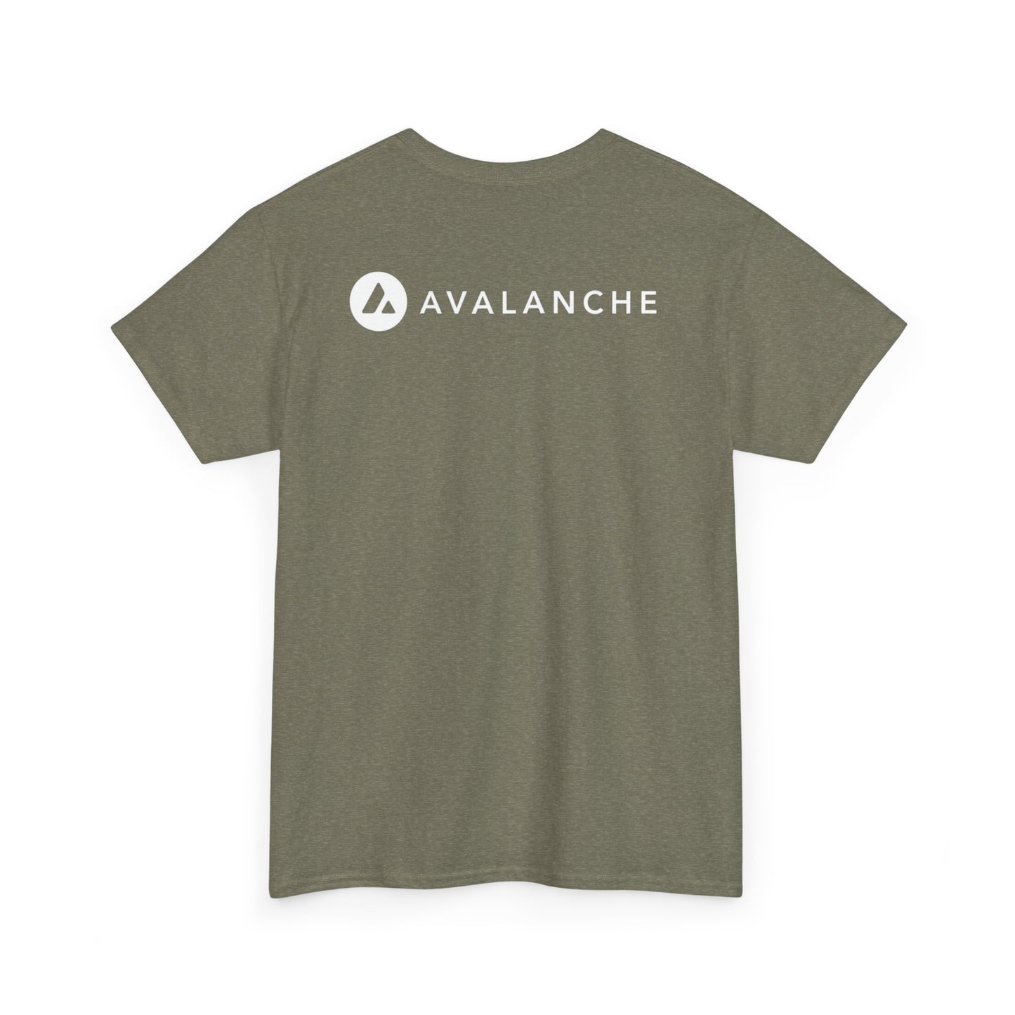 Avalanche Diagram Graphic Tee (AVAX) (Front & Back Logo)