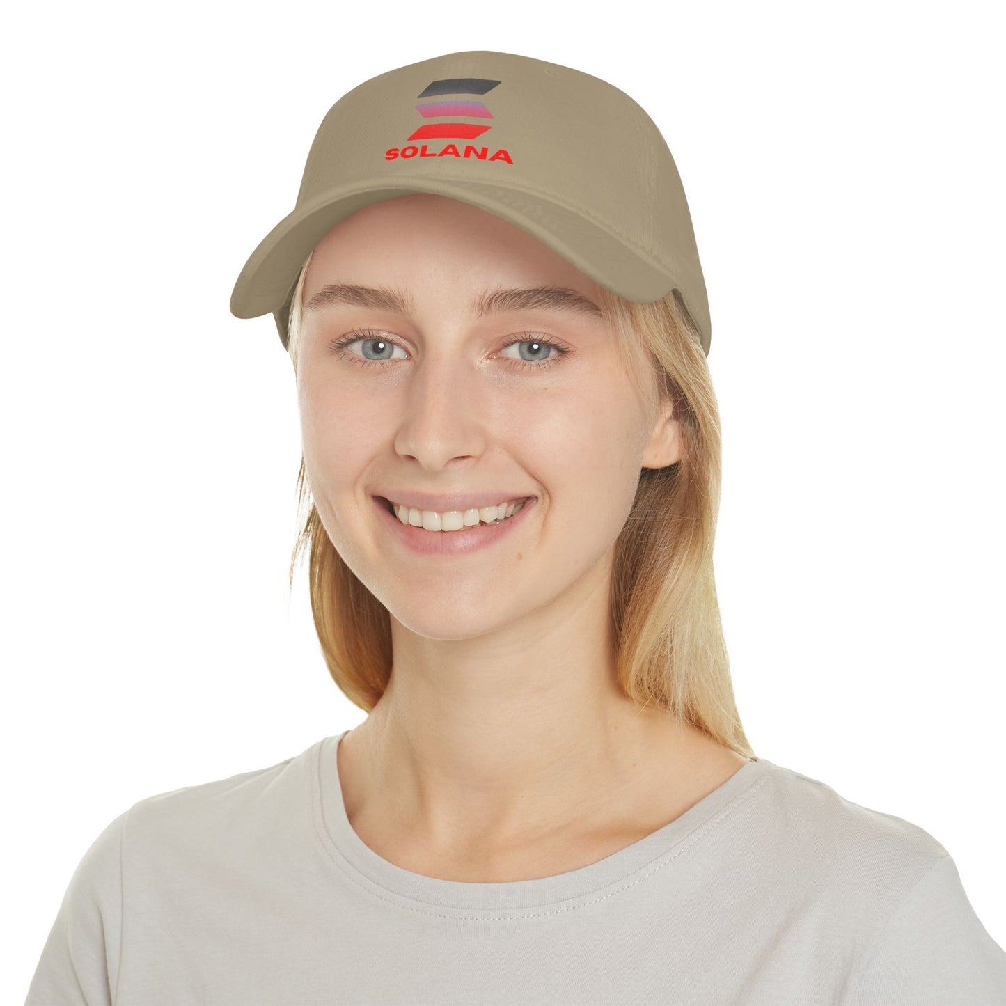 Solana Red Summer Baseball Cap