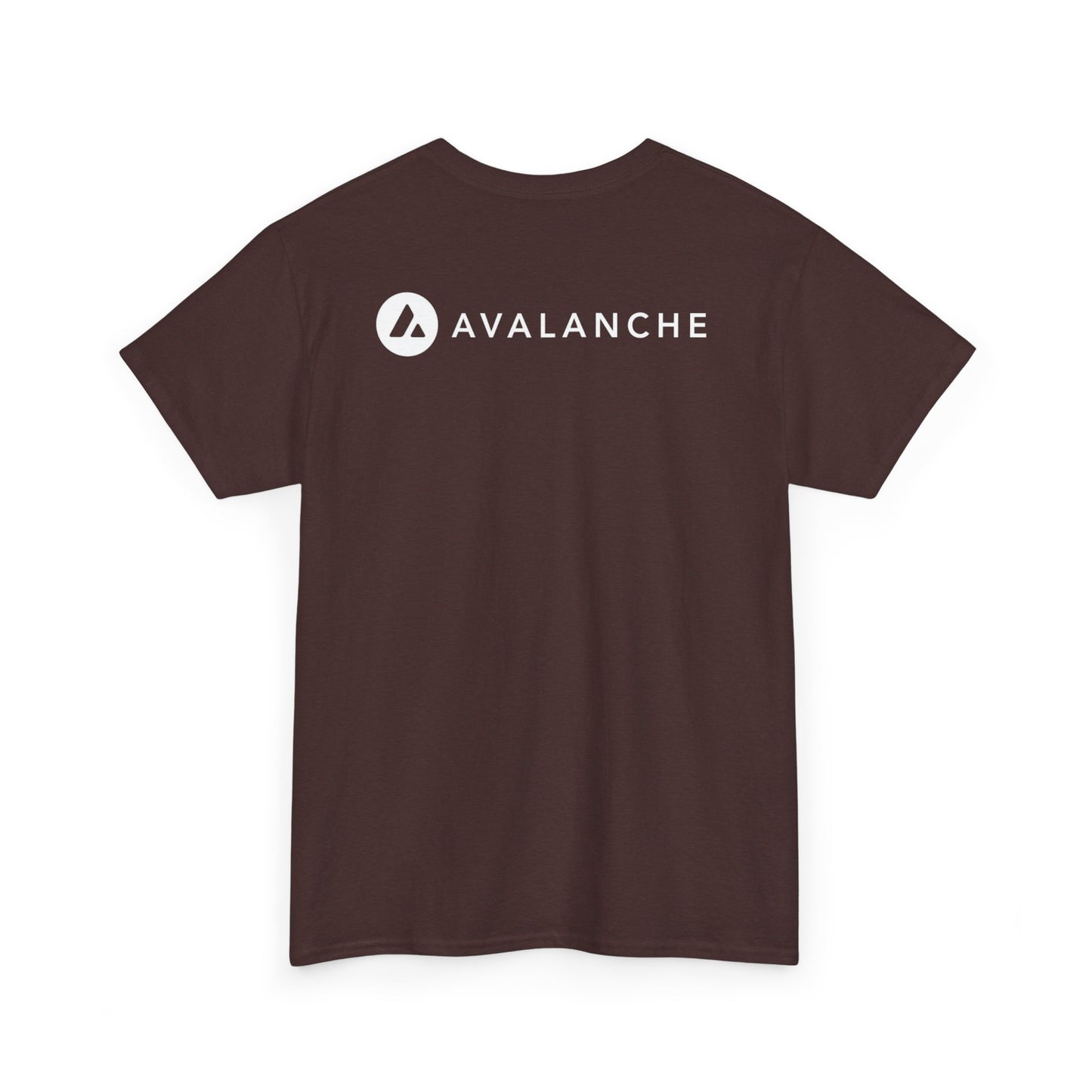 Avalanche Diagram Graphic Tee (AVAX) (Front & Back Logo)