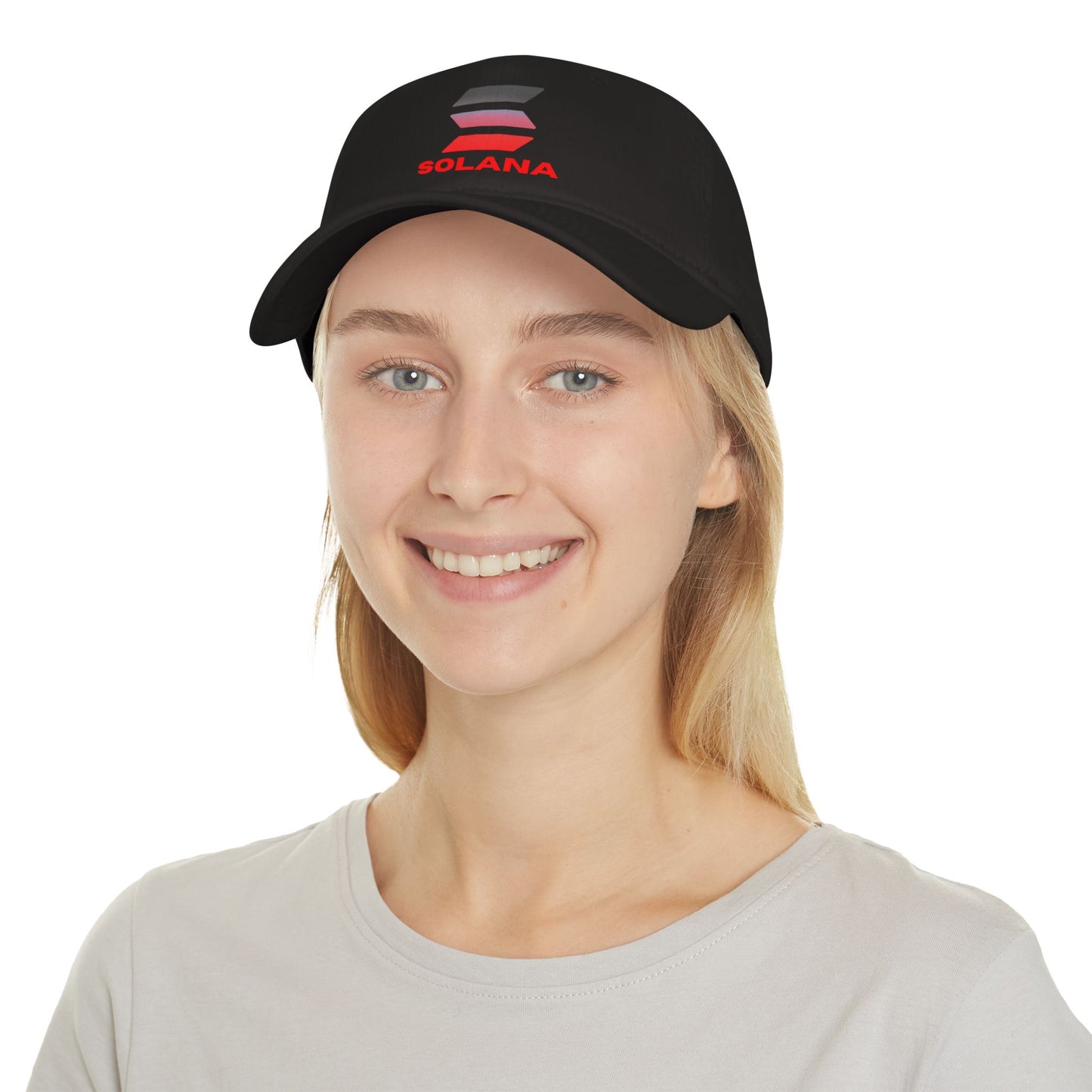 Solana Red Summer Baseball Cap