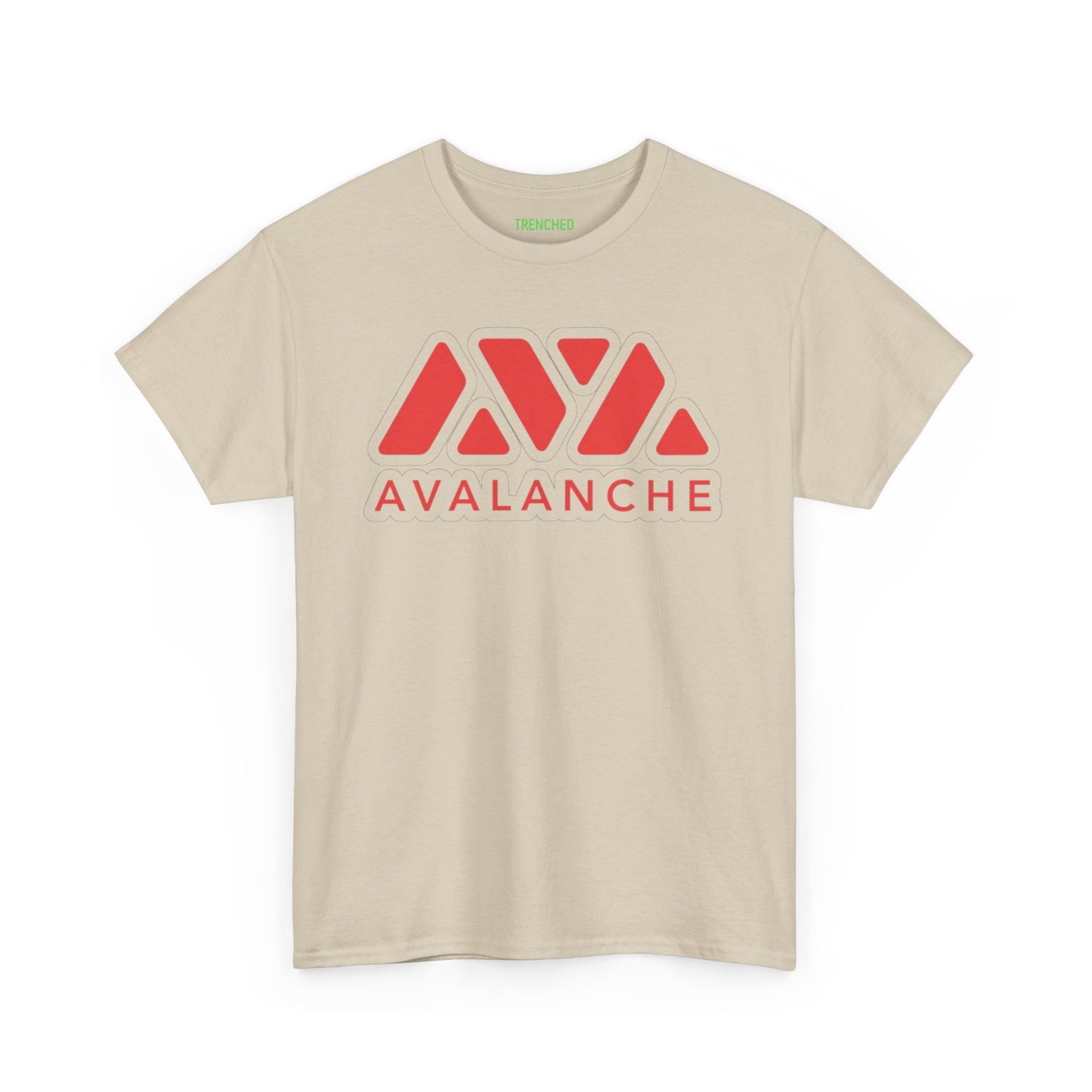 Avalanche Graphic Tee (AVAX) (Front Logo)