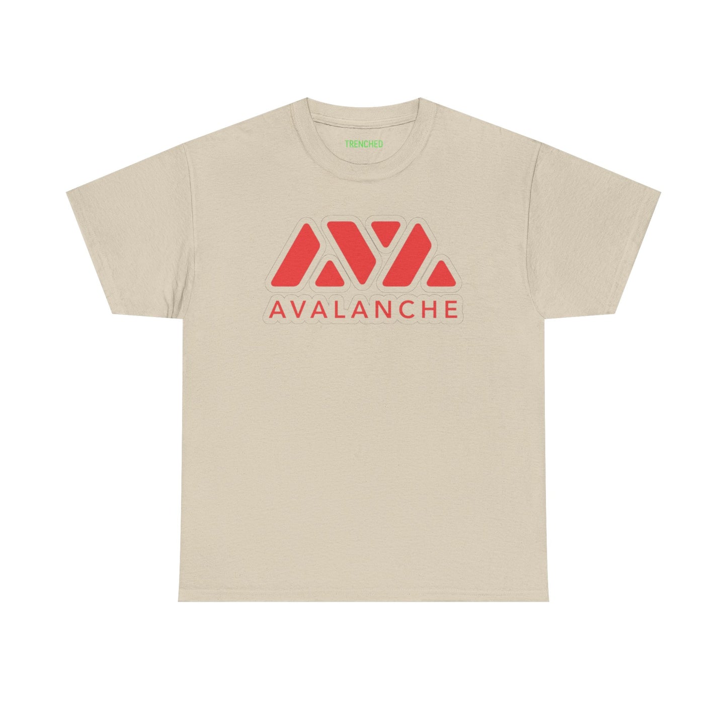 Avalanche Graphic Tee (AVAX) (Front Logo)