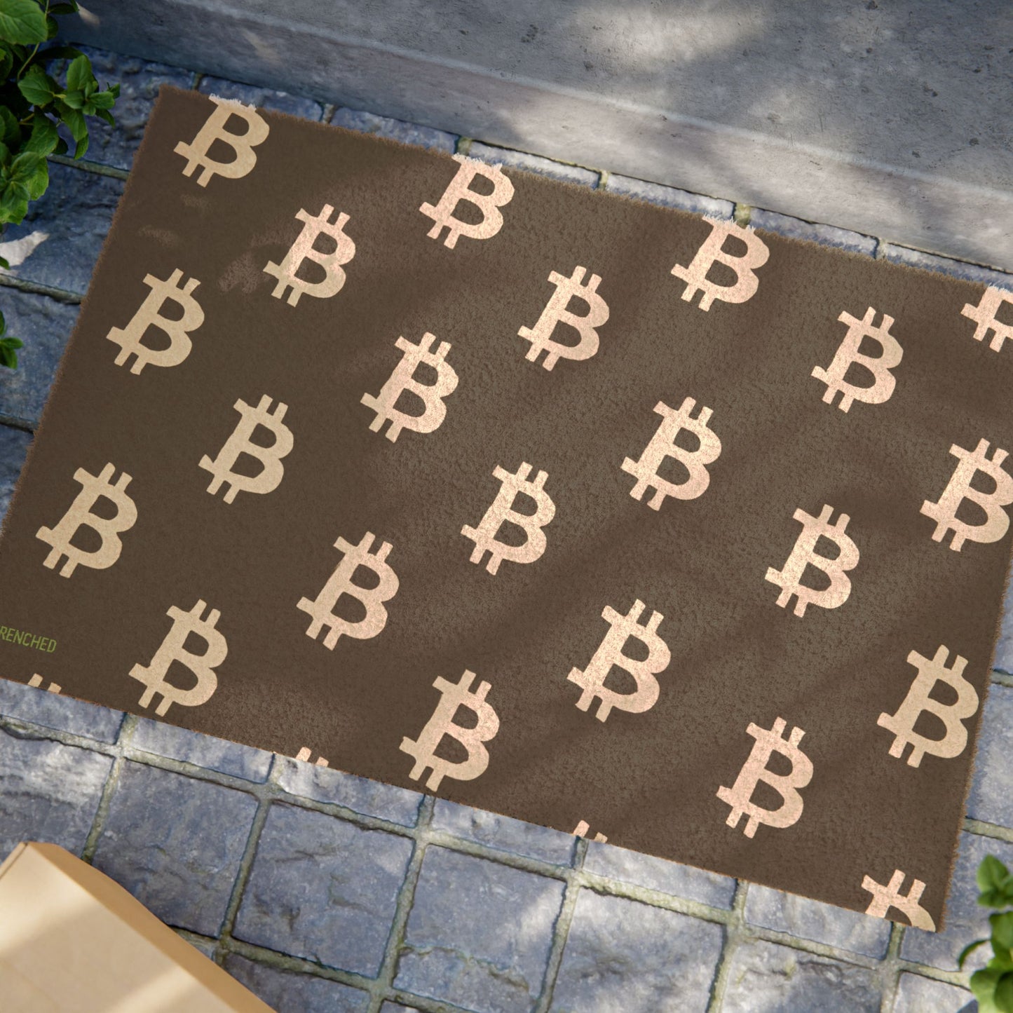 Bitcoin Pattern Doormat