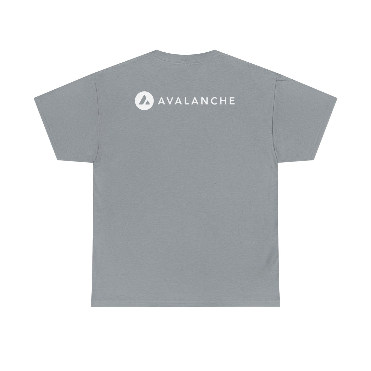 Avalanche Diagram Graphic Tee (AVAX) (Front & Back Logo)