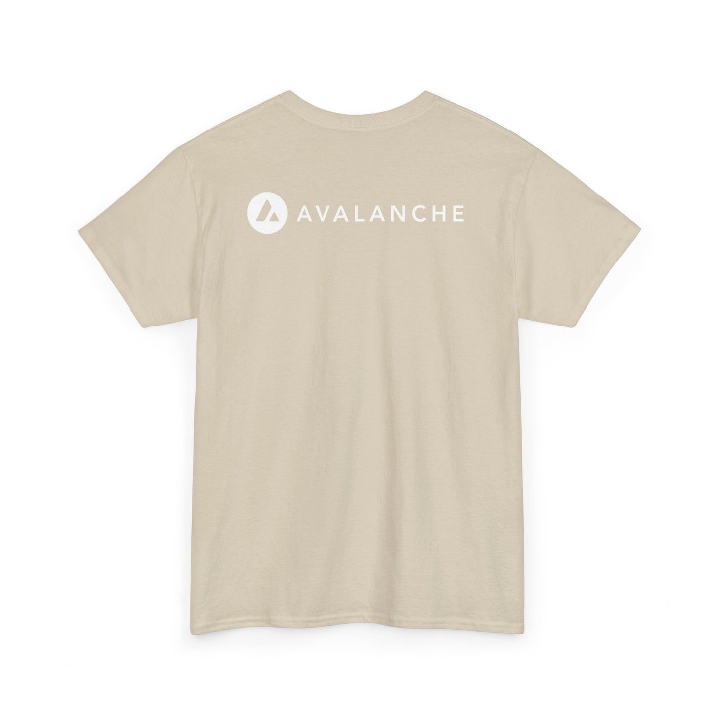 Avalanche Diagram Graphic Tee (AVAX) (Front & Back Logo)