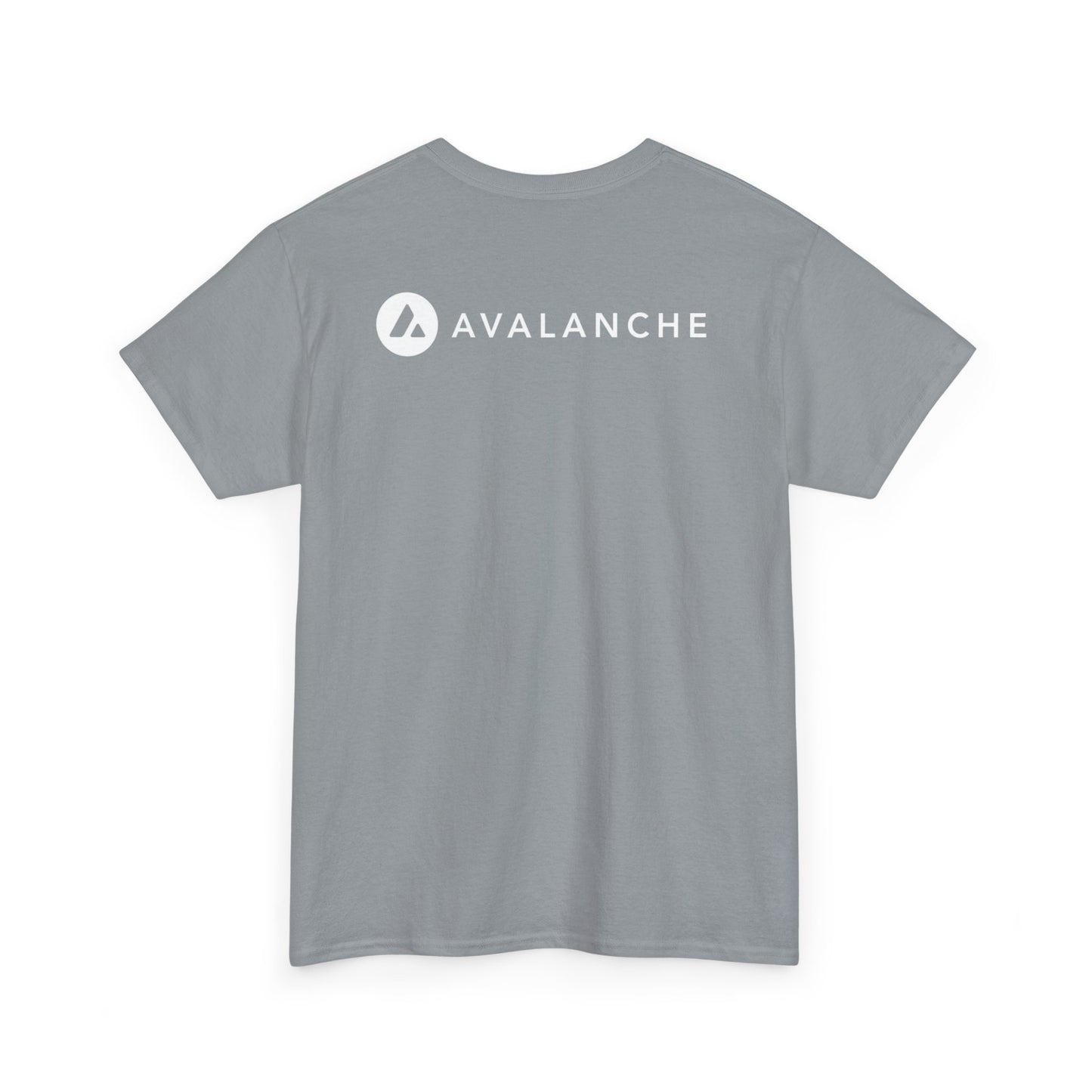 Avalanche Diagram Graphic Tee (AVAX) (Front & Back Logo)