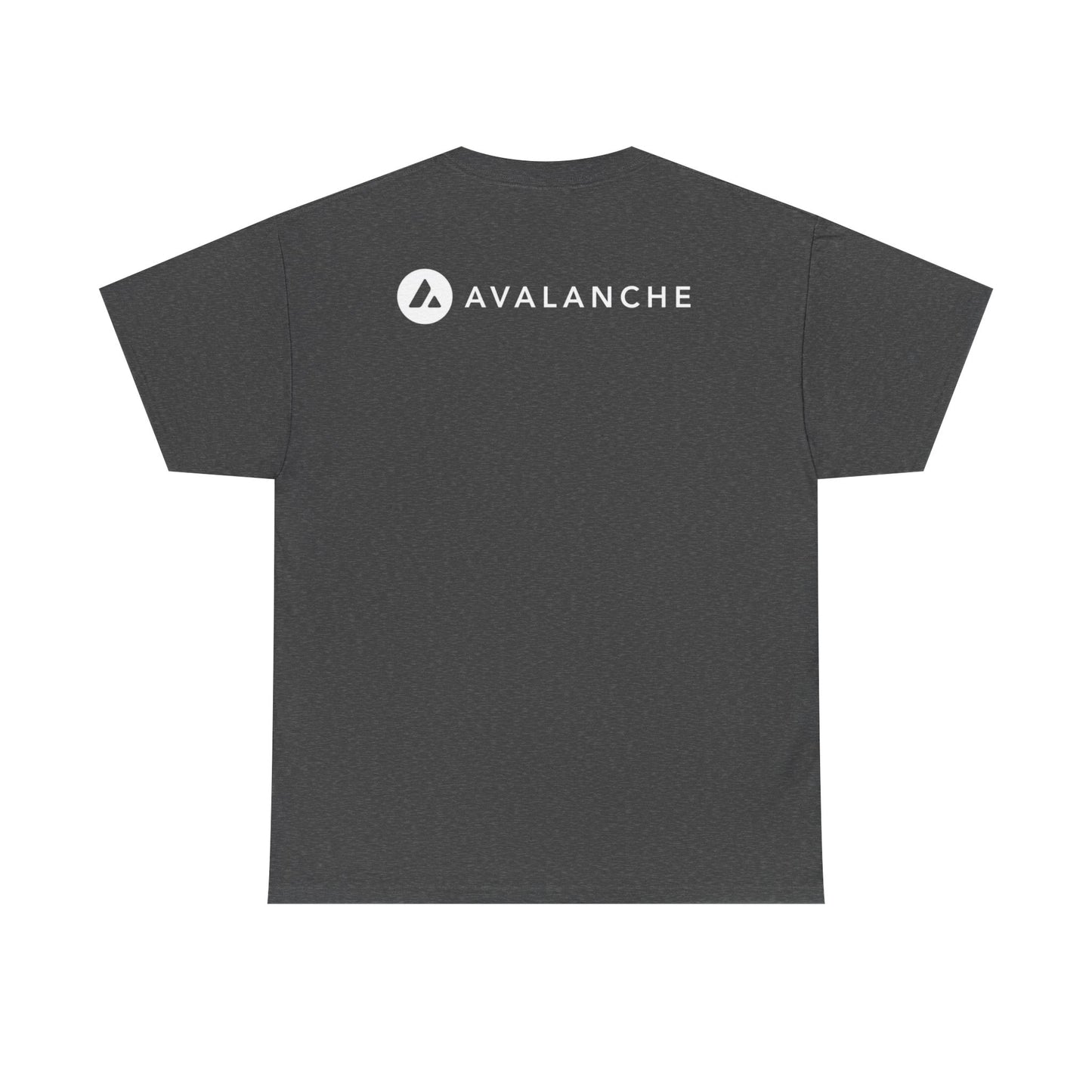 Avalanche Diagram Graphic Tee (AVAX) (Front & Back Logo)