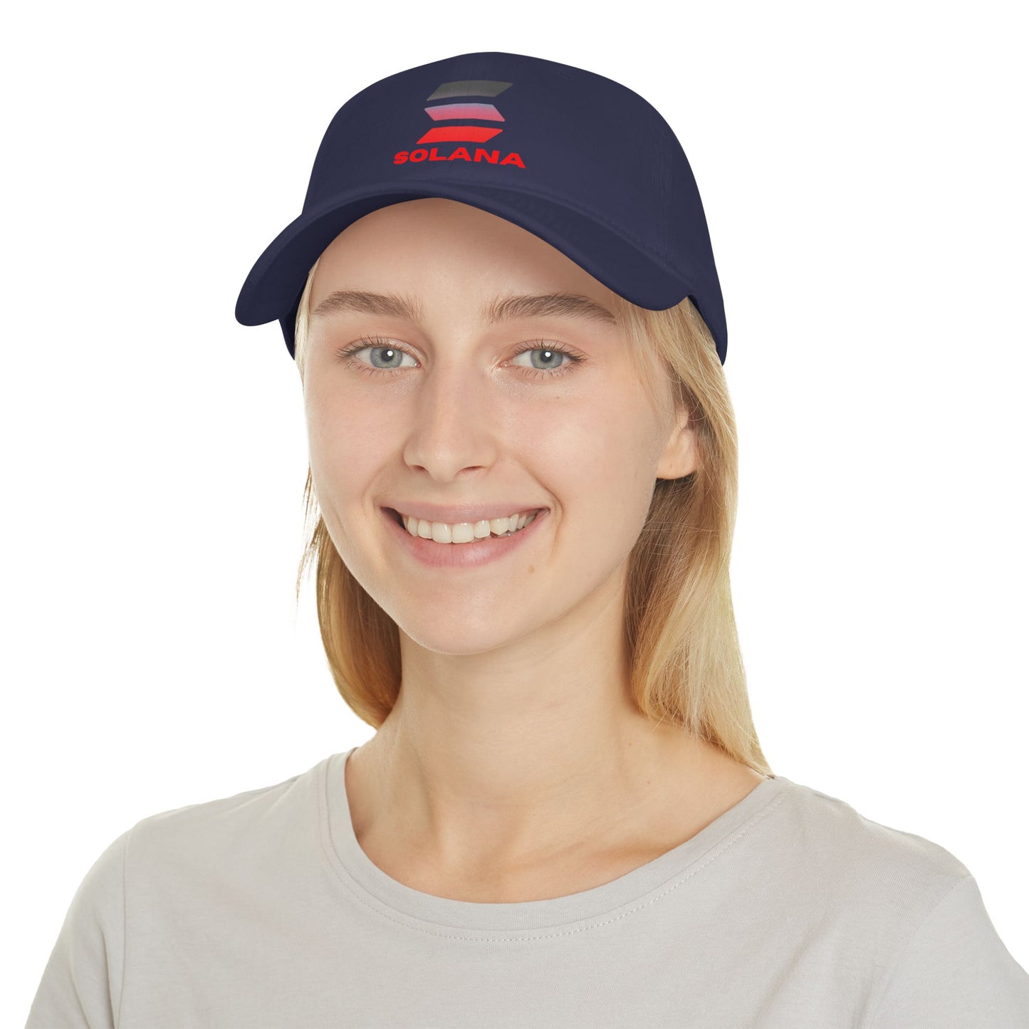 Solana Red Summer Baseball Cap