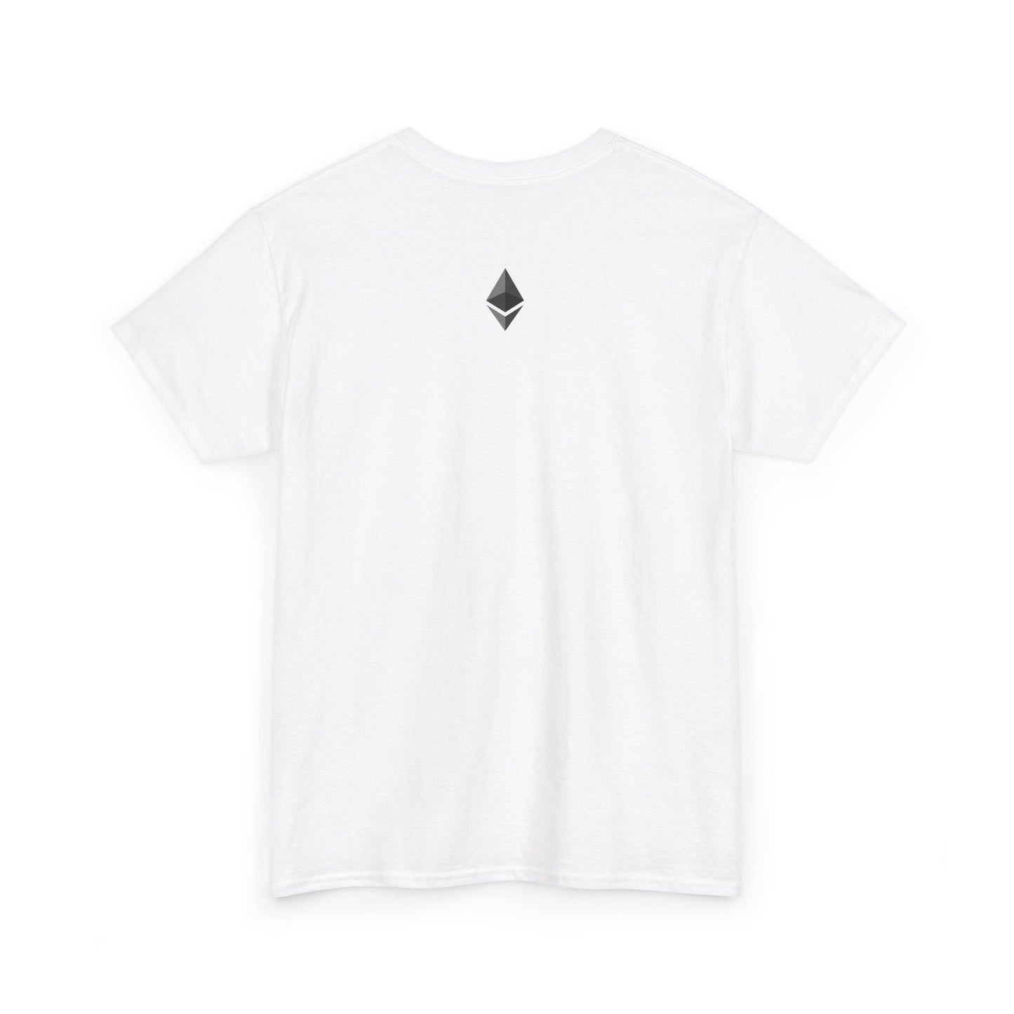 Ethereum Holder Cotton Tee (Front & Back Logo)
