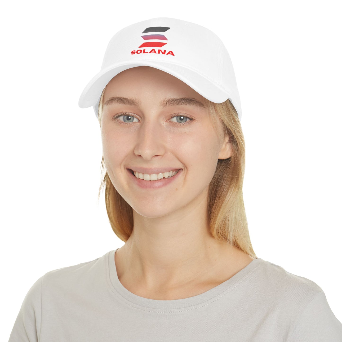 Solana Red Summer Baseball Cap