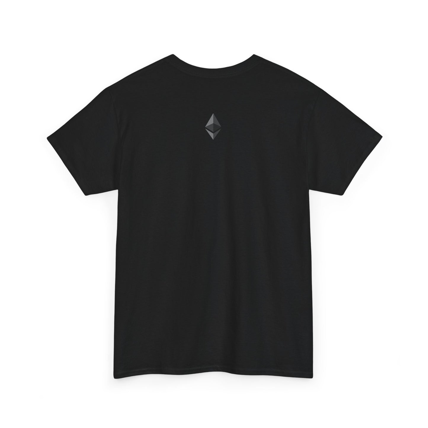 Ethereum Holder Cotton Tee (Front & Back Logo)