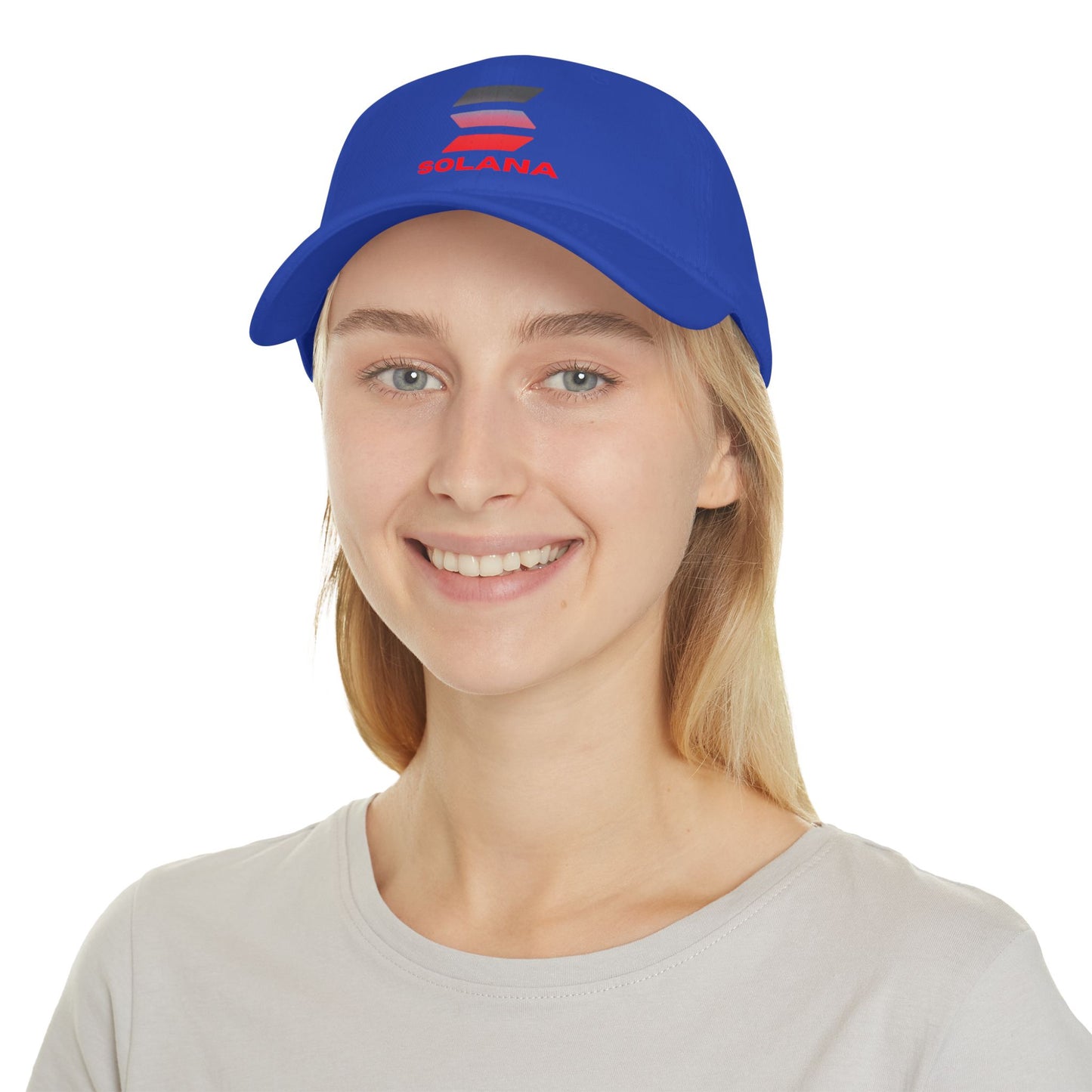 Solana Red Summer Baseball Cap