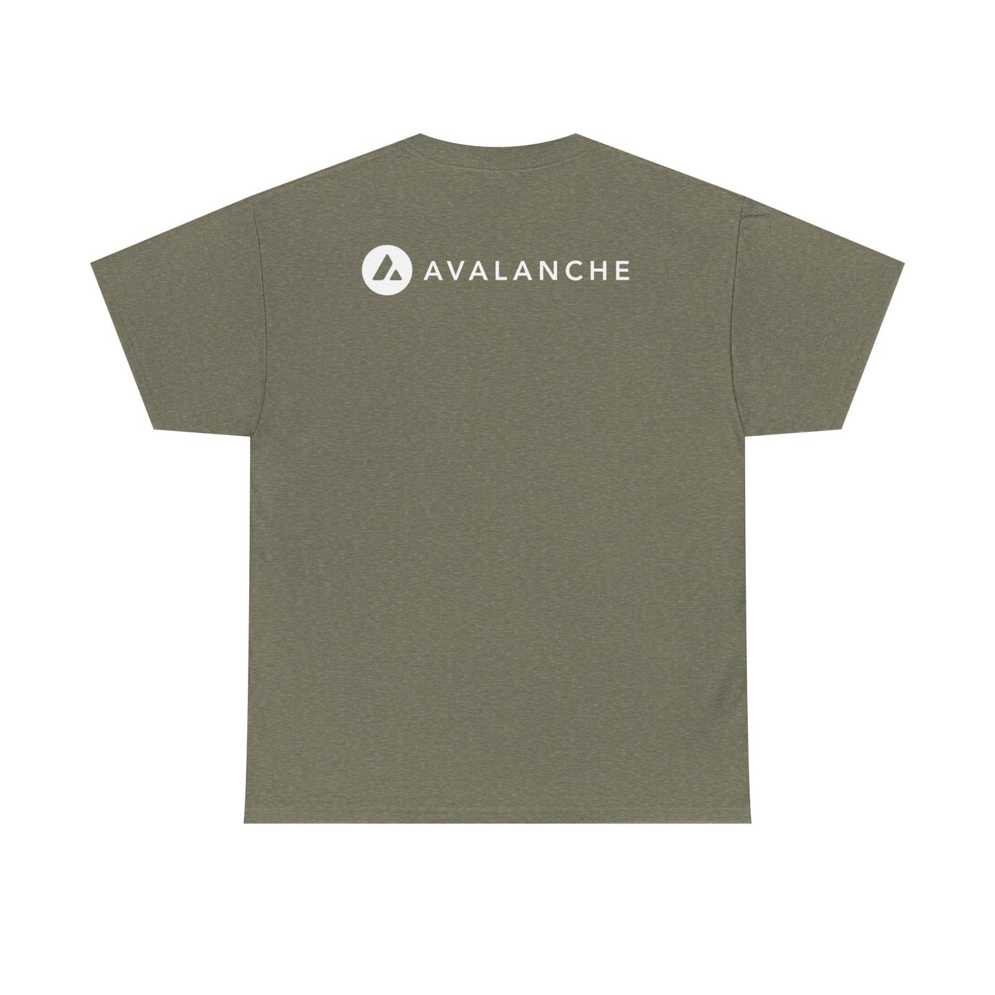 Avalanche Diagram Graphic Tee (AVAX) (Front & Back Logo)
