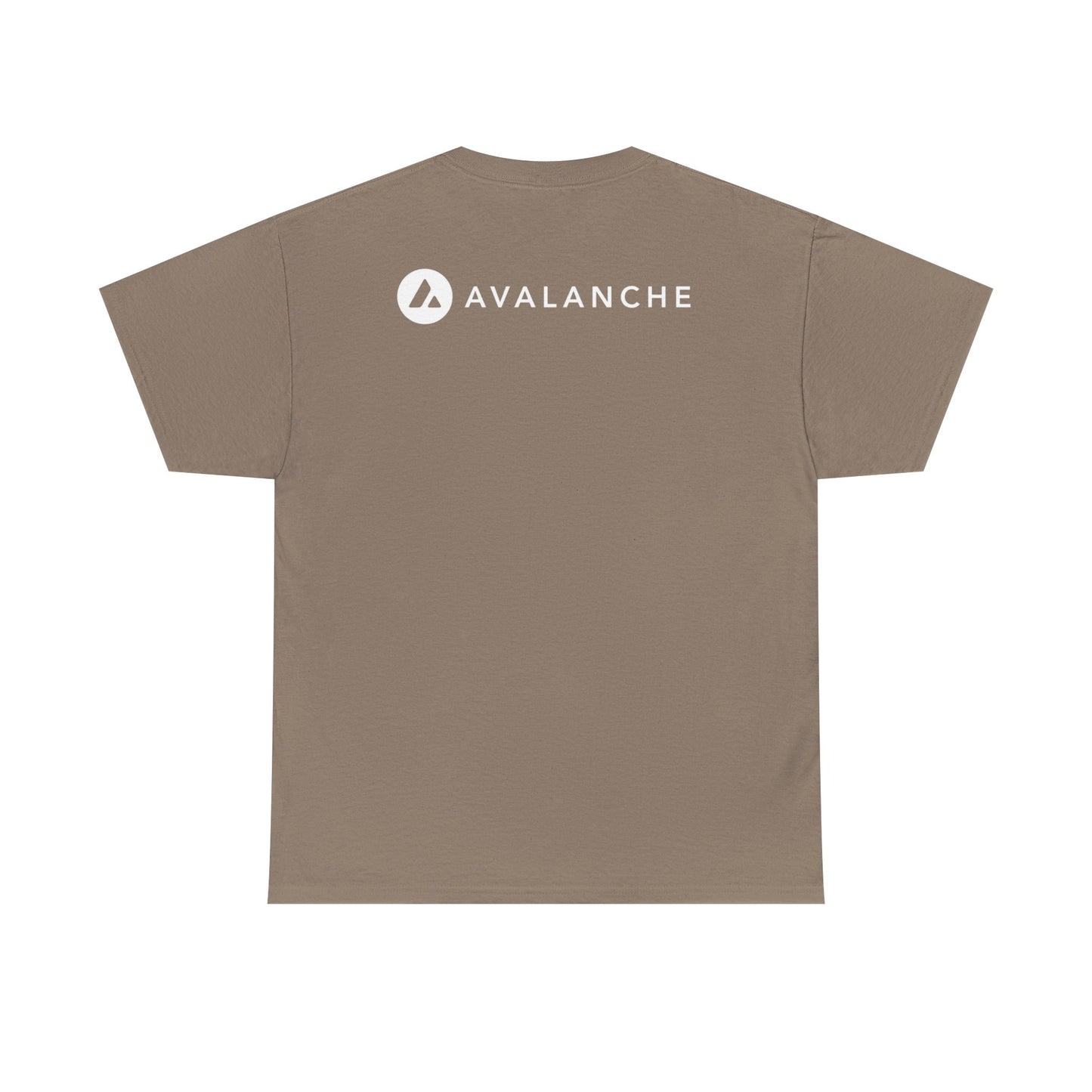 Avalanche Diagram Graphic Tee (AVAX) (Front & Back Logo)