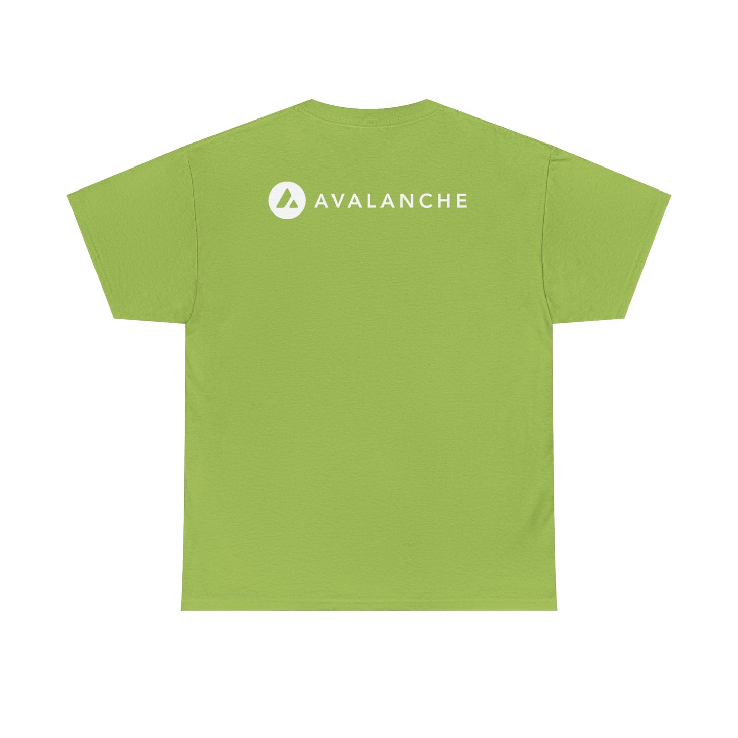 Avalanche Diagram Graphic Tee (AVAX) (Front & Back Logo)