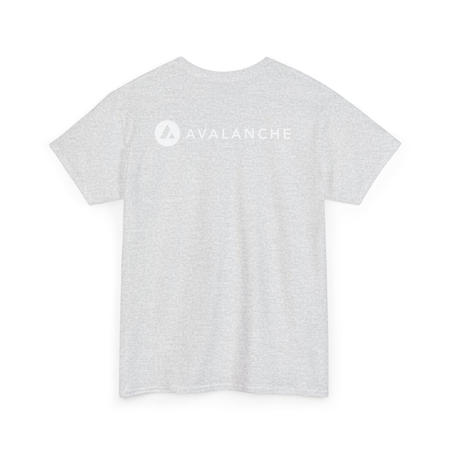 Avalanche Diagram Graphic Tee (AVAX) (Front & Back Logo)