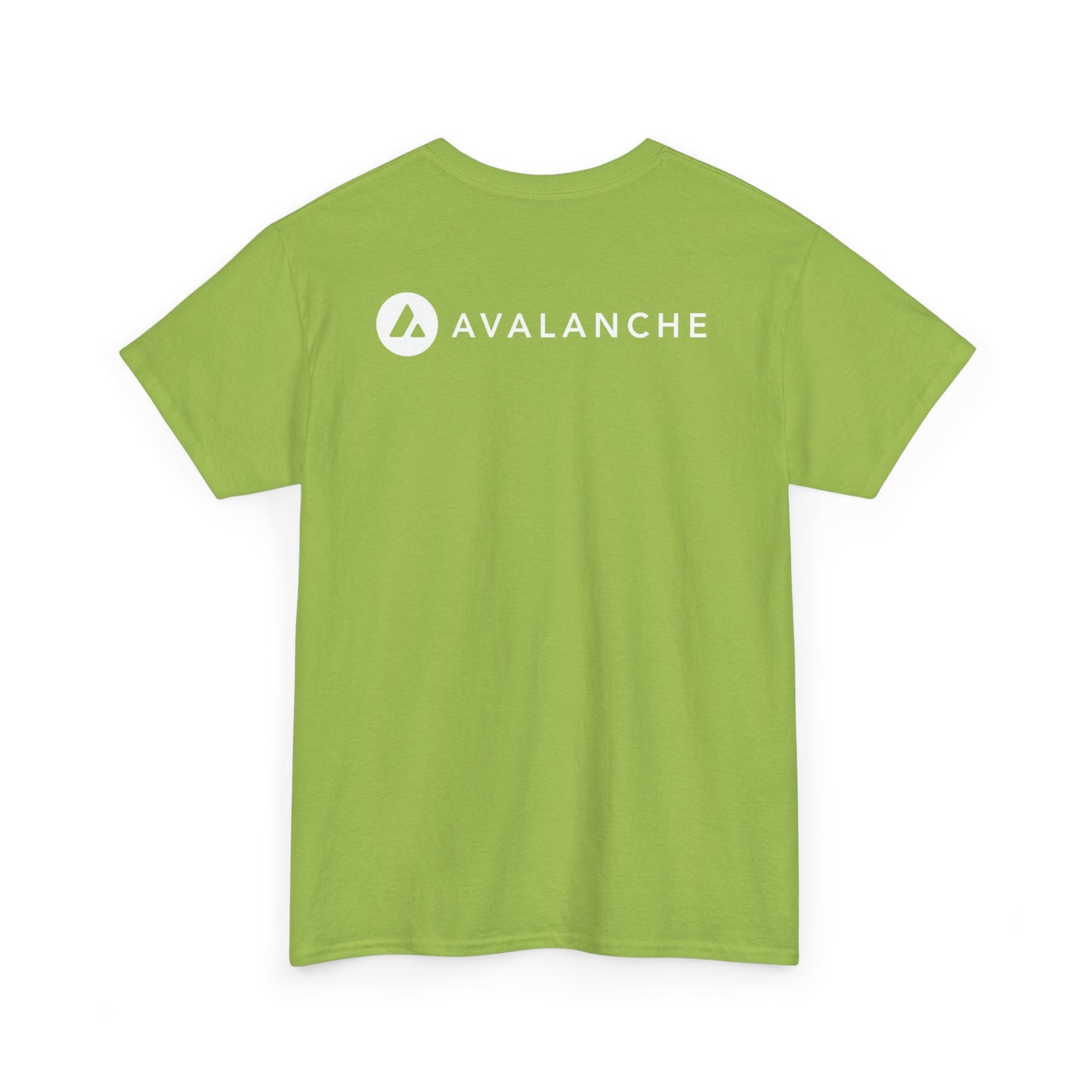 Avalanche Diagram Graphic Tee (AVAX) (Front & Back Logo)