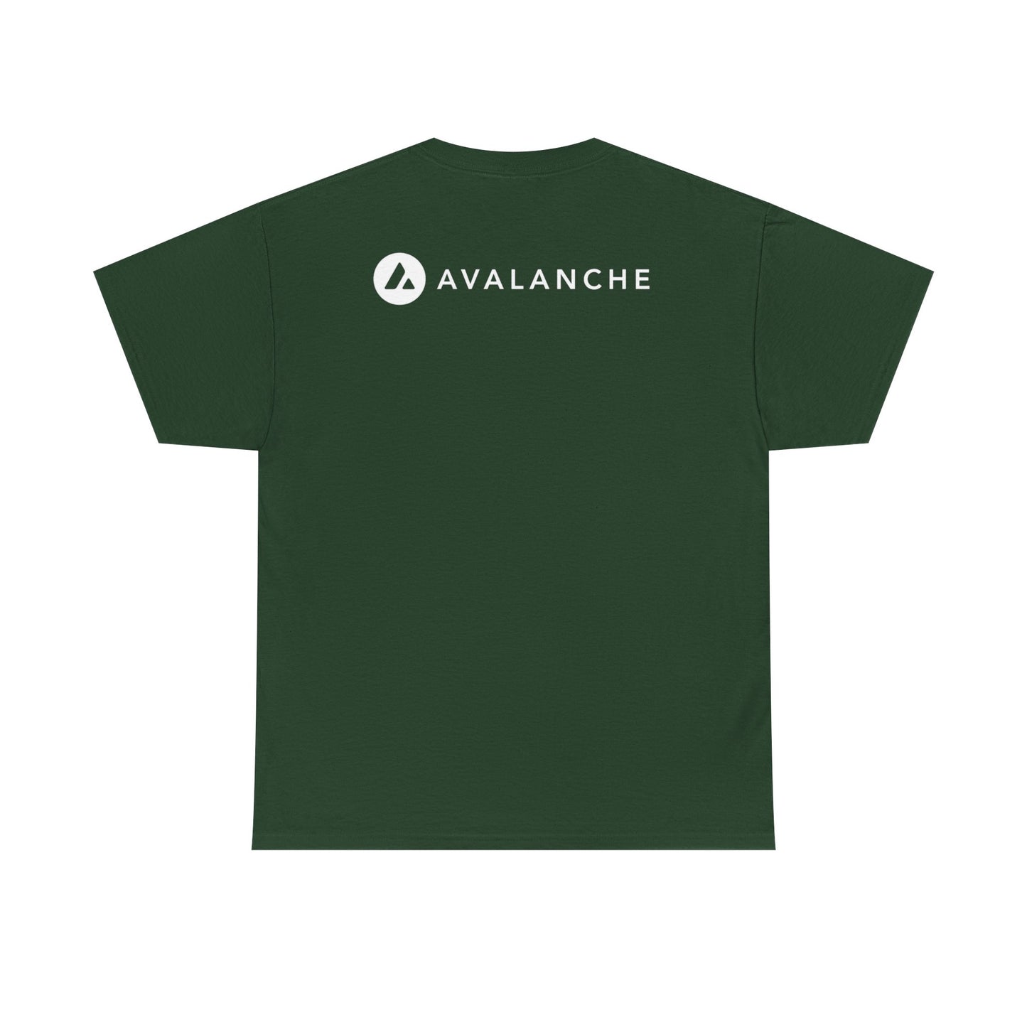 Avalanche Diagram Graphic Tee (AVAX) (Front & Back Logo)