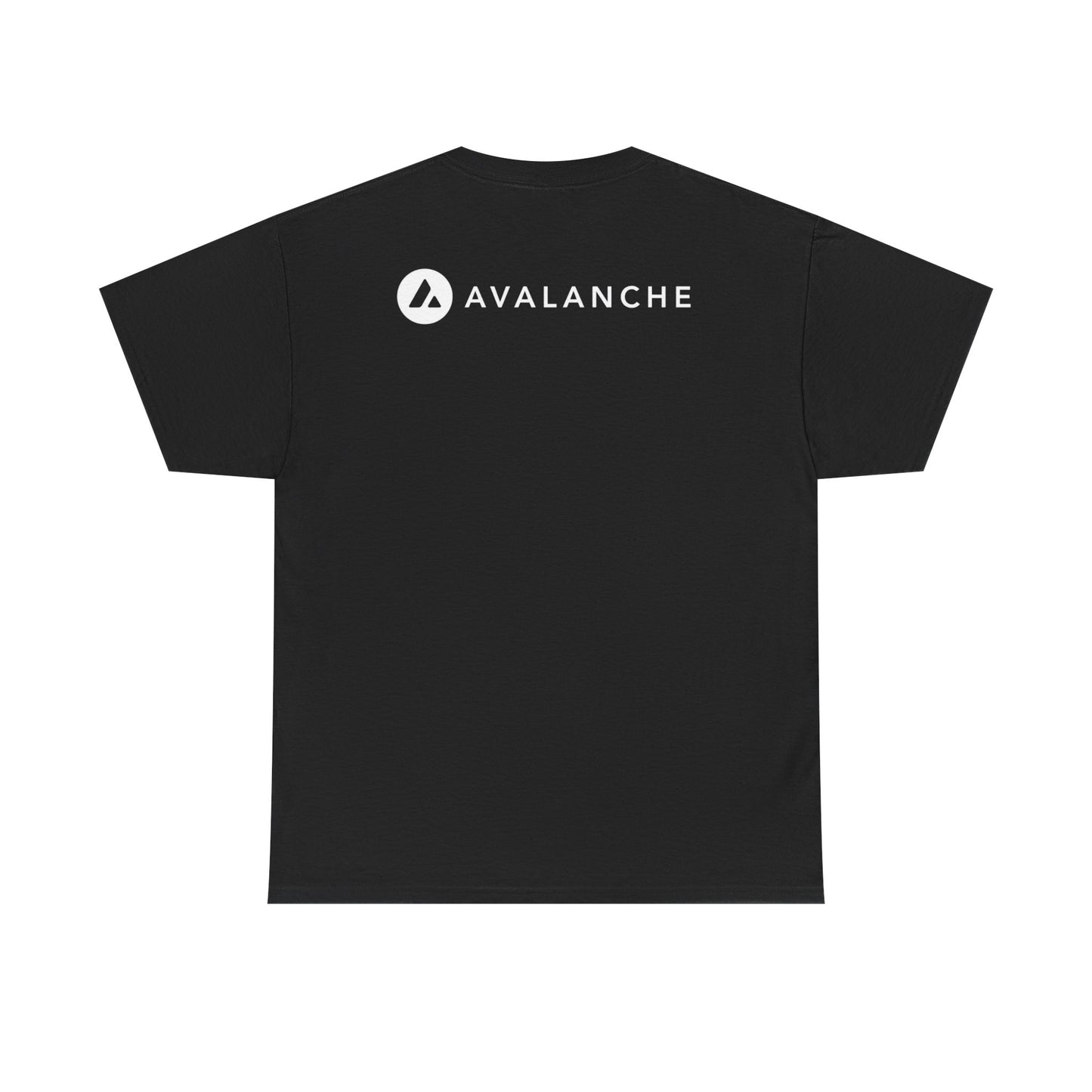 Avalanche Diagram Graphic Tee (AVAX) (Front & Back Logo)
