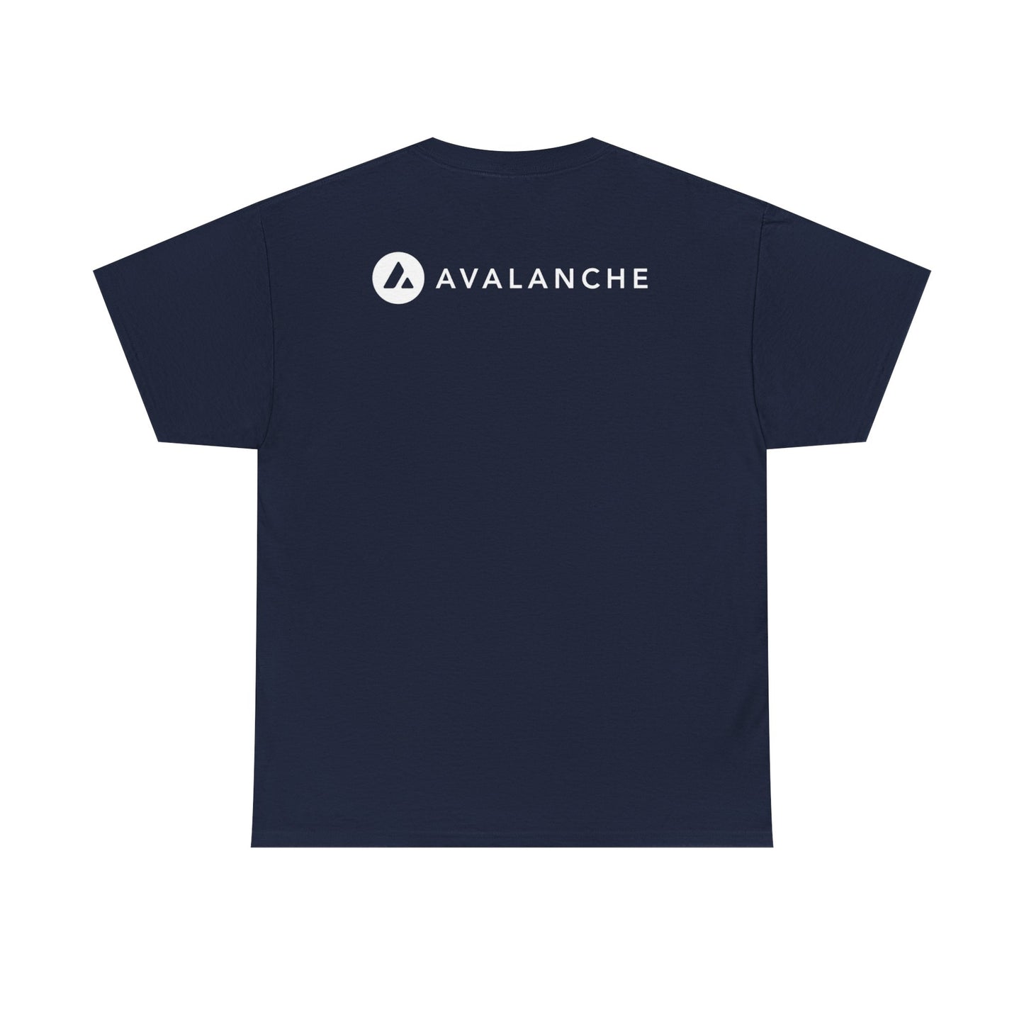 Avalanche Diagram Graphic Tee (AVAX) (Front & Back Logo)