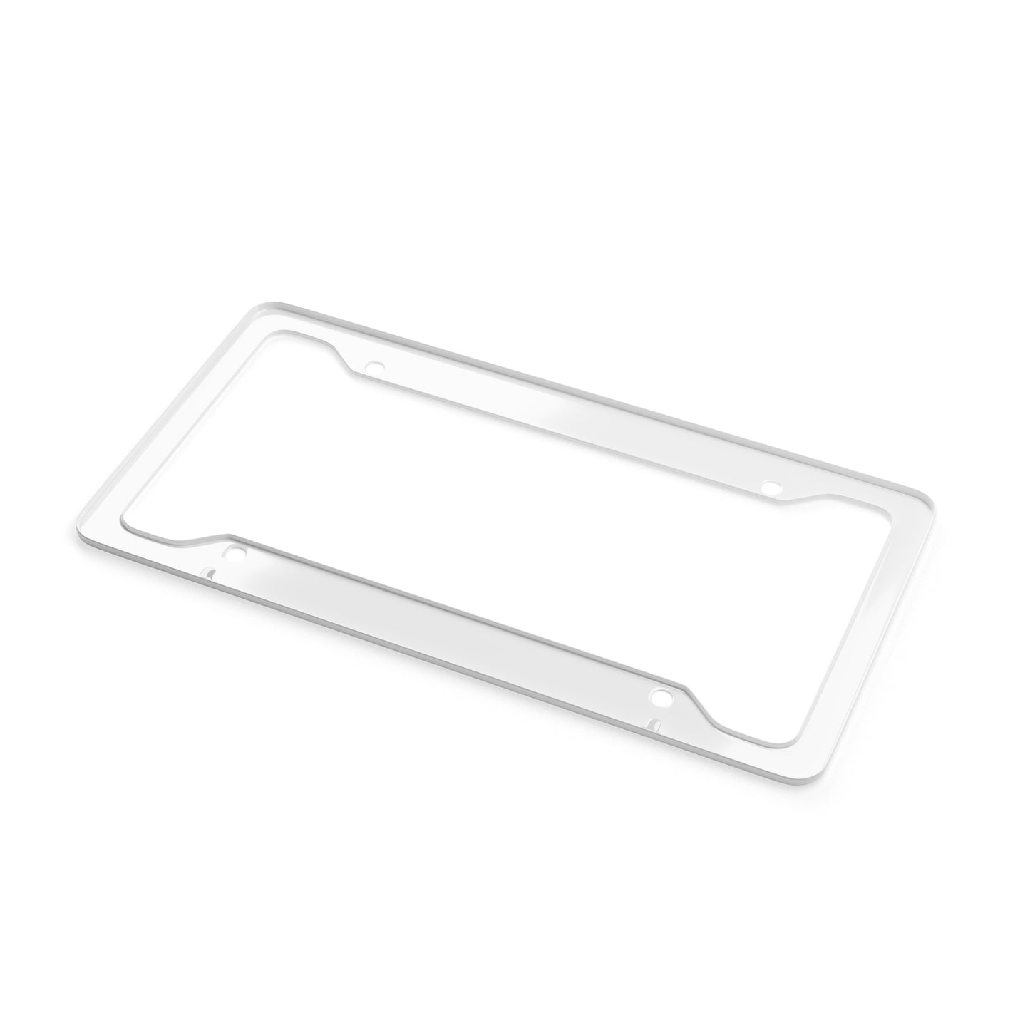 Bitcoin License Plate Frame (Polymer Frame)