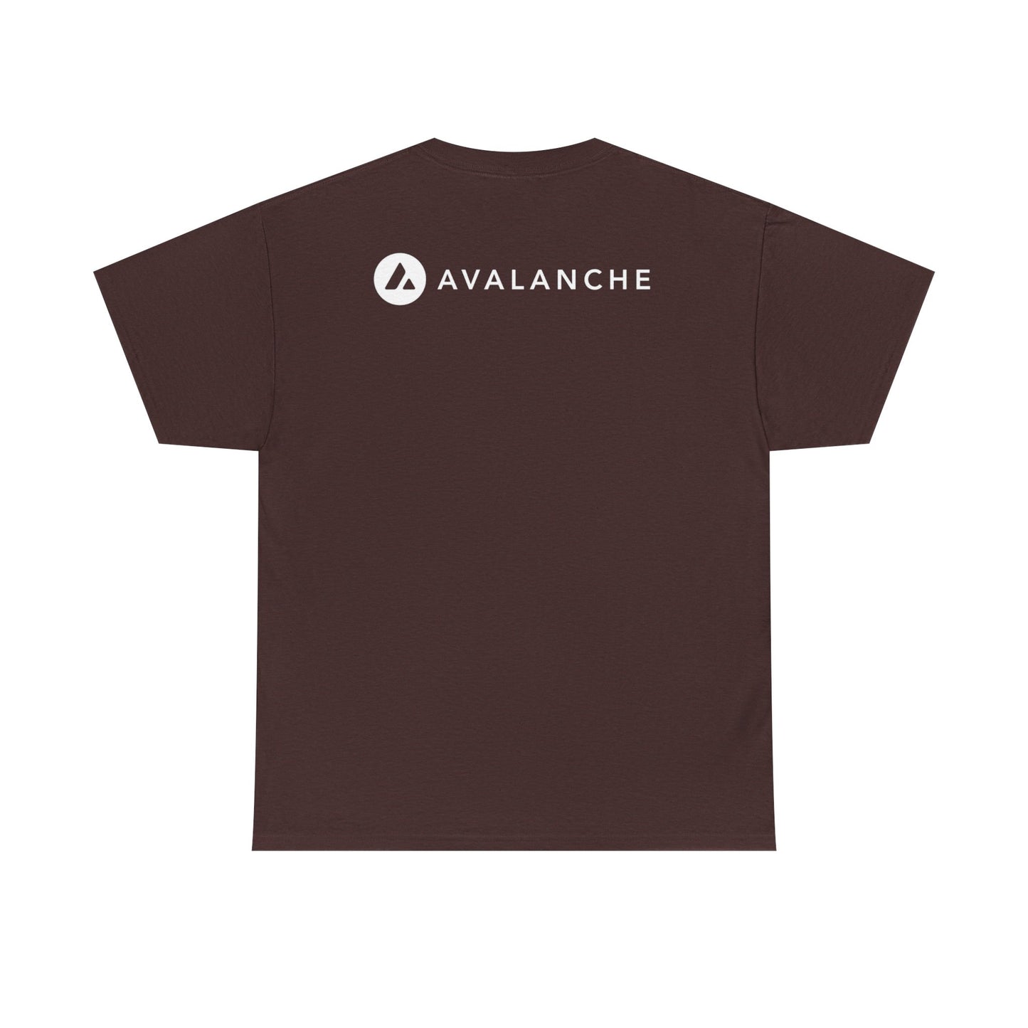 Avalanche Diagram Graphic Tee (AVAX) (Front & Back Logo)