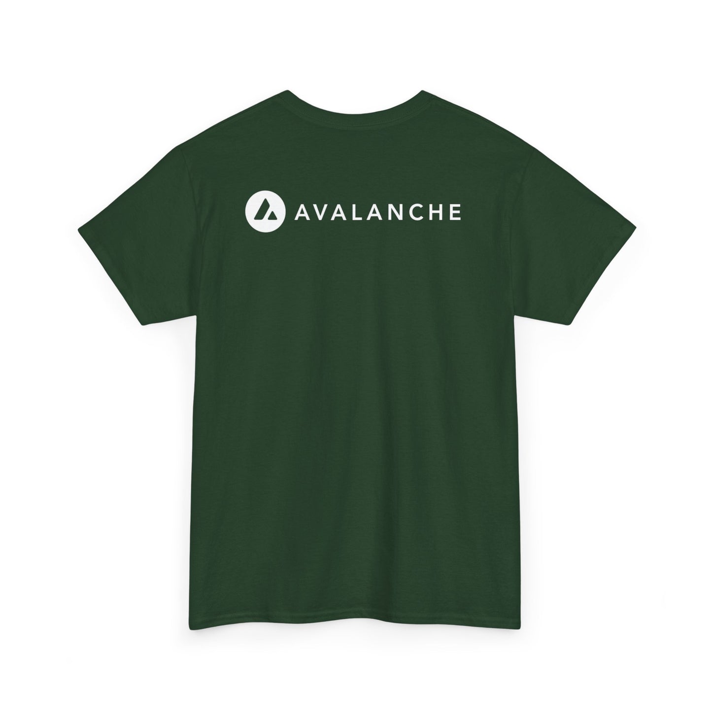 Avalanche Diagram Graphic Tee (AVAX) (Front & Back Logo)