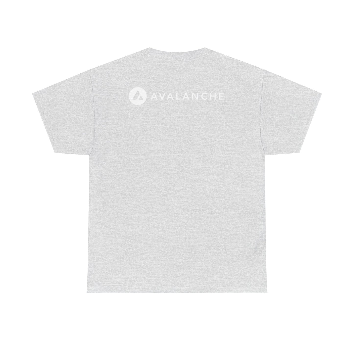 Avalanche Diagram Graphic Tee (AVAX) (Front & Back Logo)