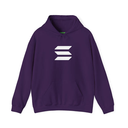 Solana Unisex Hooded Sweatshirt Minimalist Design