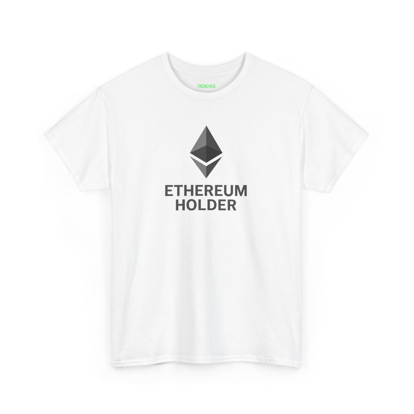 Ethereum Holder Cotton Tee (Front Logo)