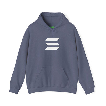 Solana Unisex Hooded Sweatshirt Minimalist Design
