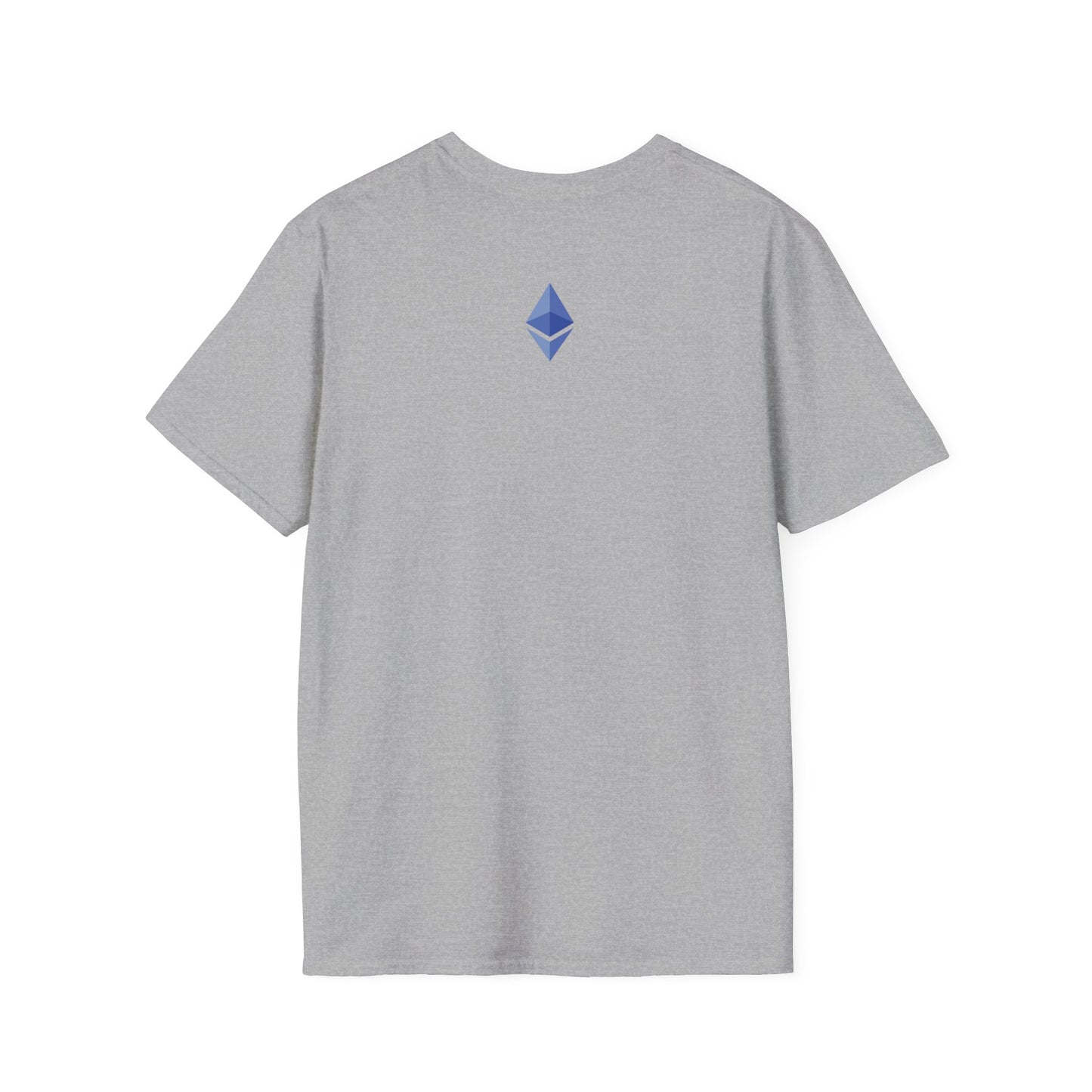 Ethereum Graffiti T-Shirt (Front and Back Logo)