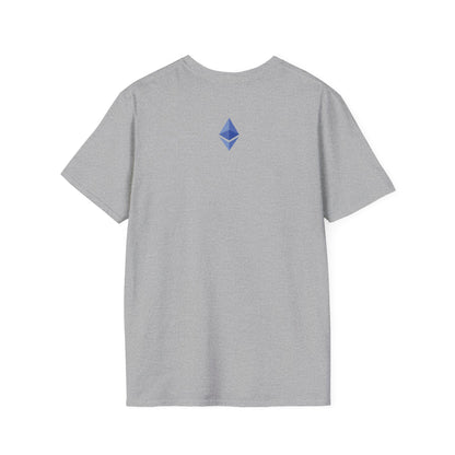 Ethereum Graffiti T-Shirt (Front and Back Logo)
