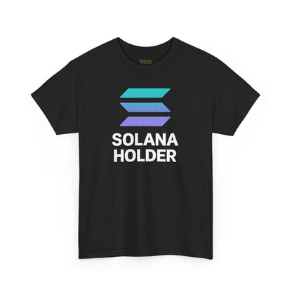 Solana Holder Cotton Tee (Front & Back Logo)