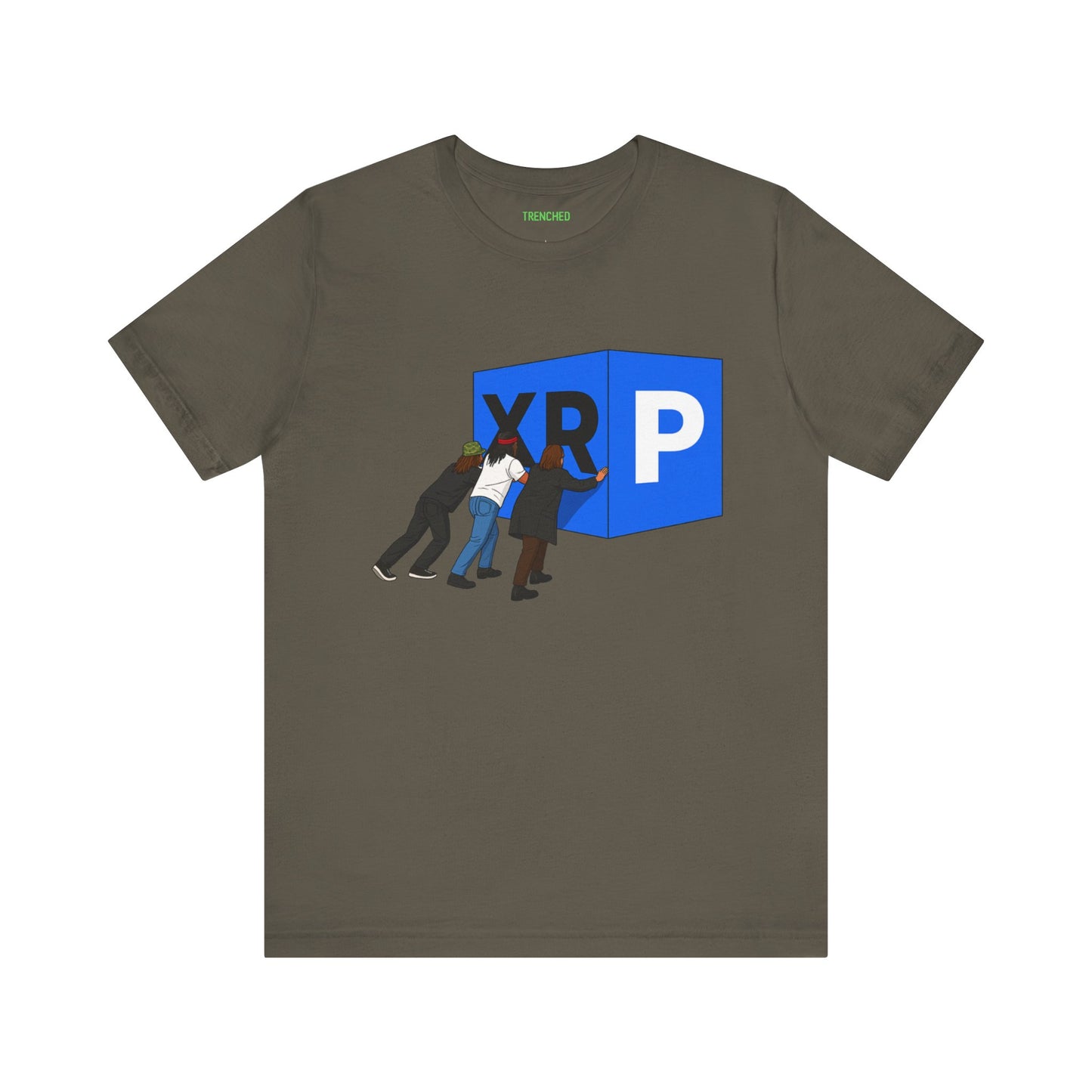 Pushin XRP Graphic Tee (Front & Back Logo)