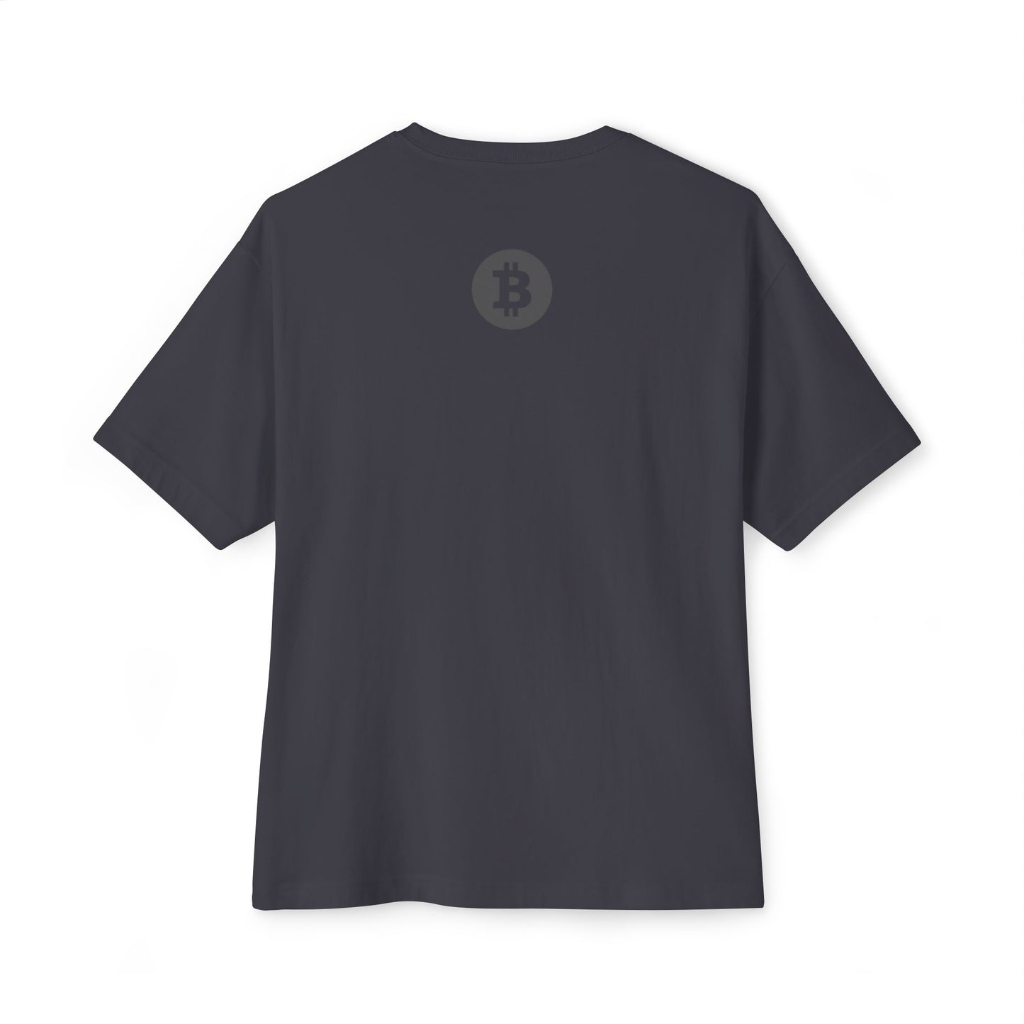 Bitcoin Maxi Unisex Oversized Tee (Front & Back Logo)