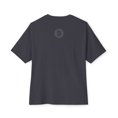 Bitcoin Maxi Unisex Oversized Tee (Front & Back Logo)