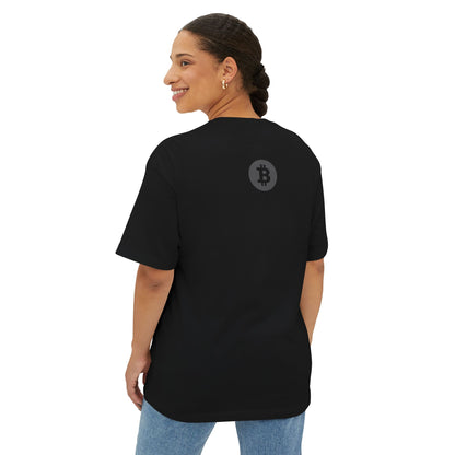 Bitcoin Maxi Unisex Oversized Tee (Front & Back Logo)