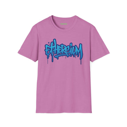 Ethereum Graffiti T-Shirt (Front and Back Logo)