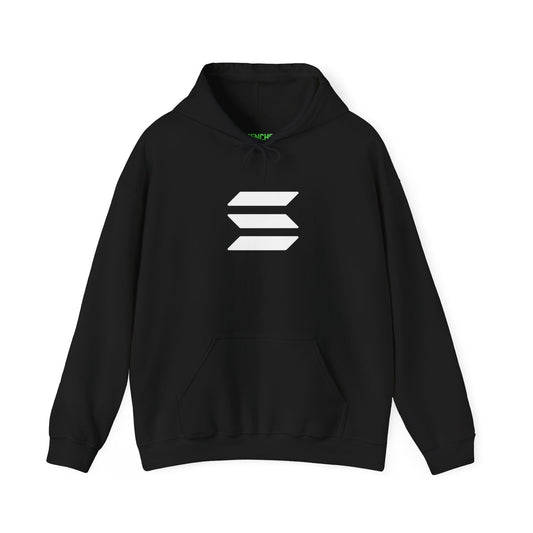 Solana Unisex Hooded Sweatshirt Minimalist Design
