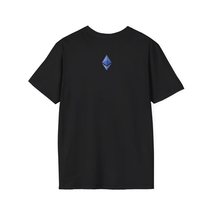 Ethereum Graffiti T-Shirt (Front and Back Logo)
