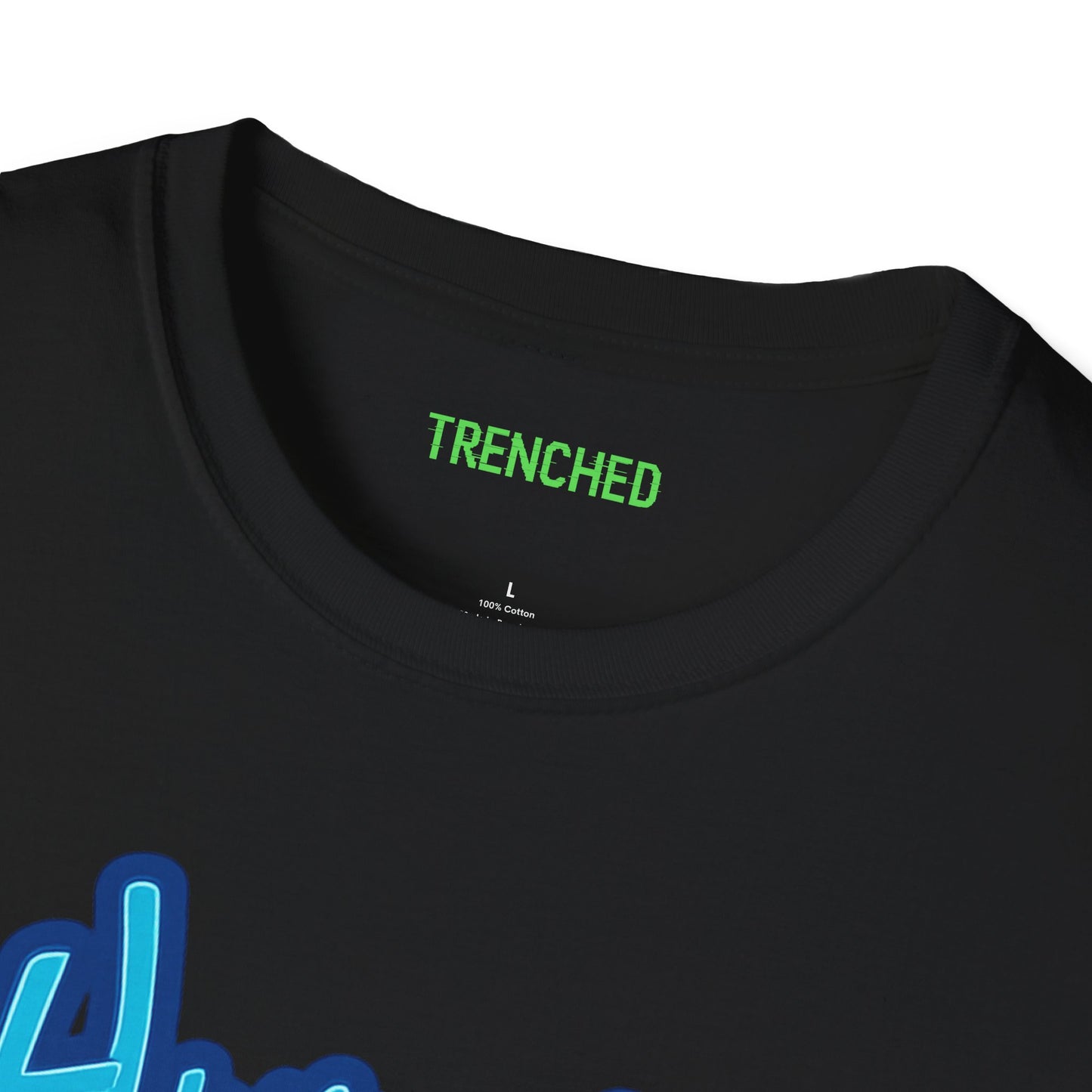 Ethereum Graffiti T-Shirt (Front and Back Logo)