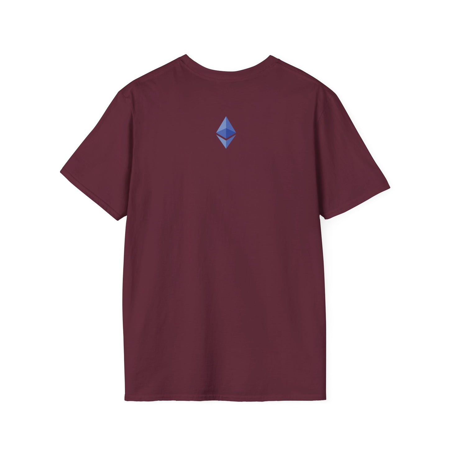 Ethereum Graffiti T-Shirt (Front and Back Logo)