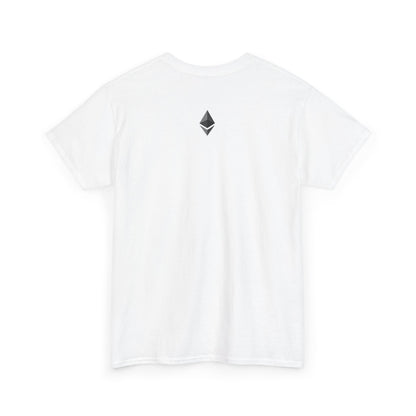 Ethereum Holder Cotton Tee (Front & Back Logo)