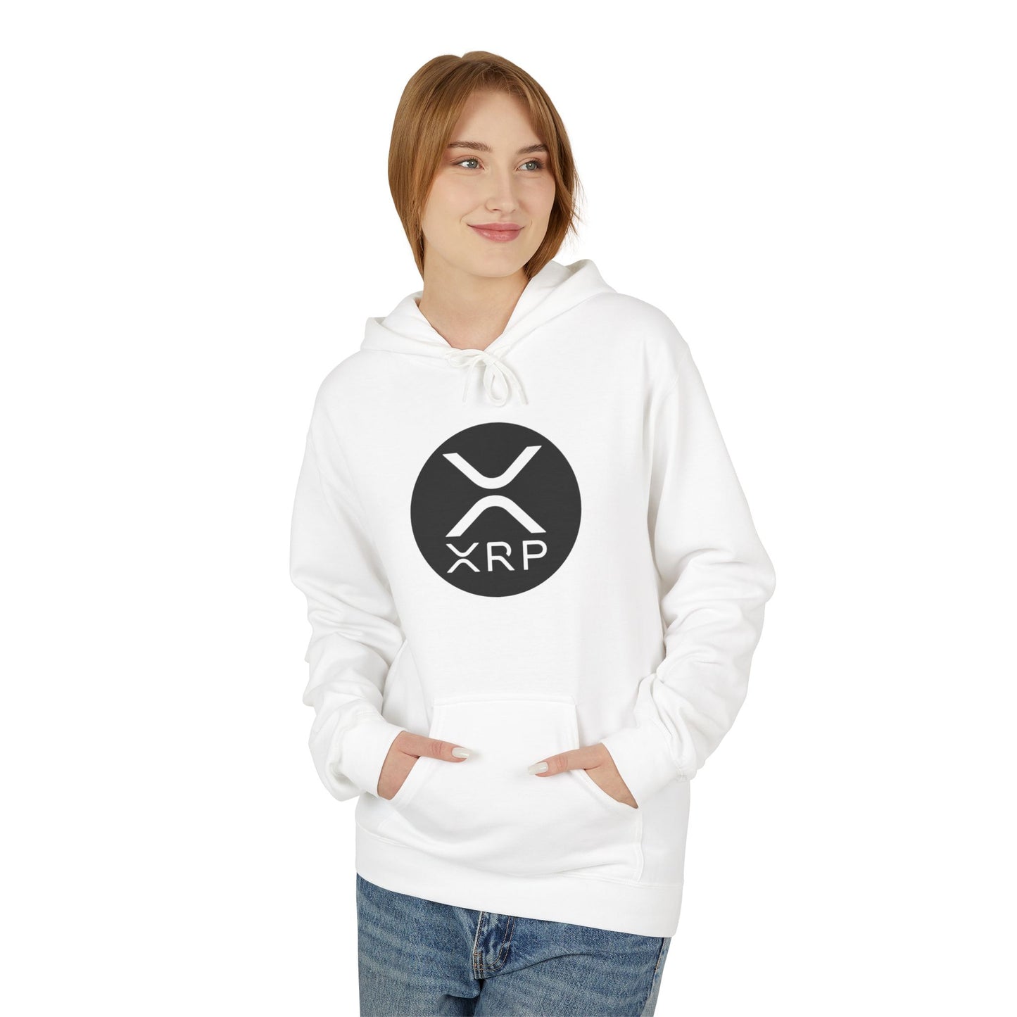 XRP Army Unisex Fleece Hoodie (Front & Back Logo)