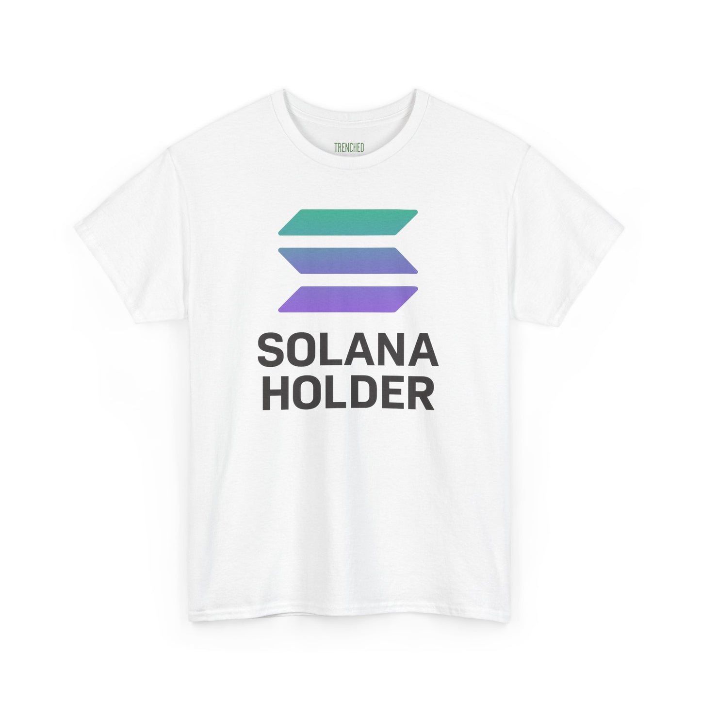 Solana Holder Cotton Tee (Front & Back Logo)