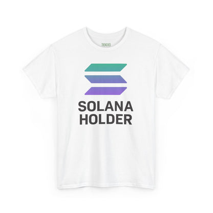 Solana Holder Cotton Tee (Front & Back Logo)